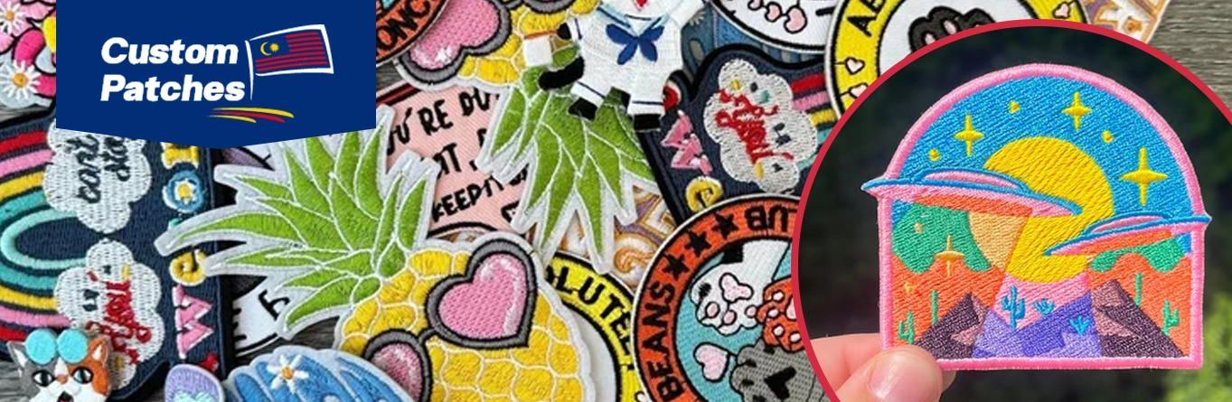 Embroidered Patches Banner Embroidered Patches Banner