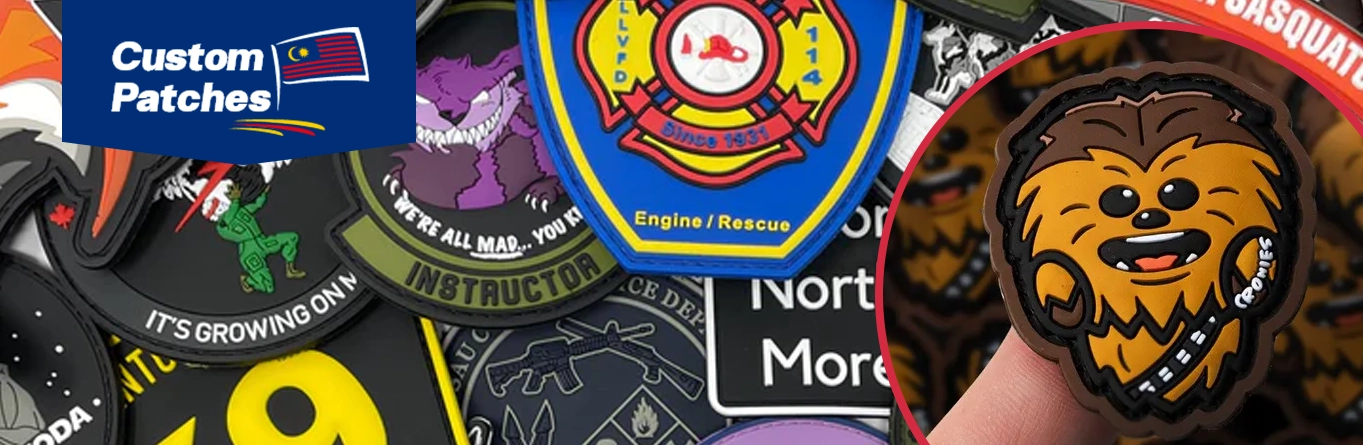 PVC Patches Banner PVC Patches Banner