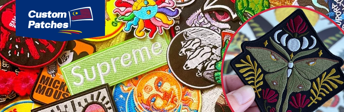 Sew On Patches Banner